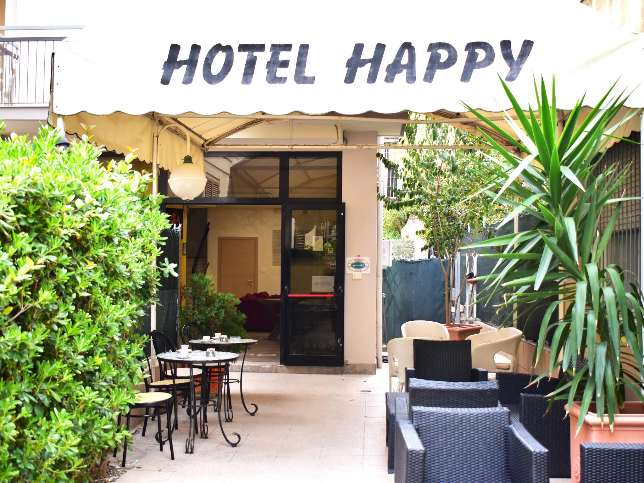 Hotel New Happy Римини Экстерьер фото