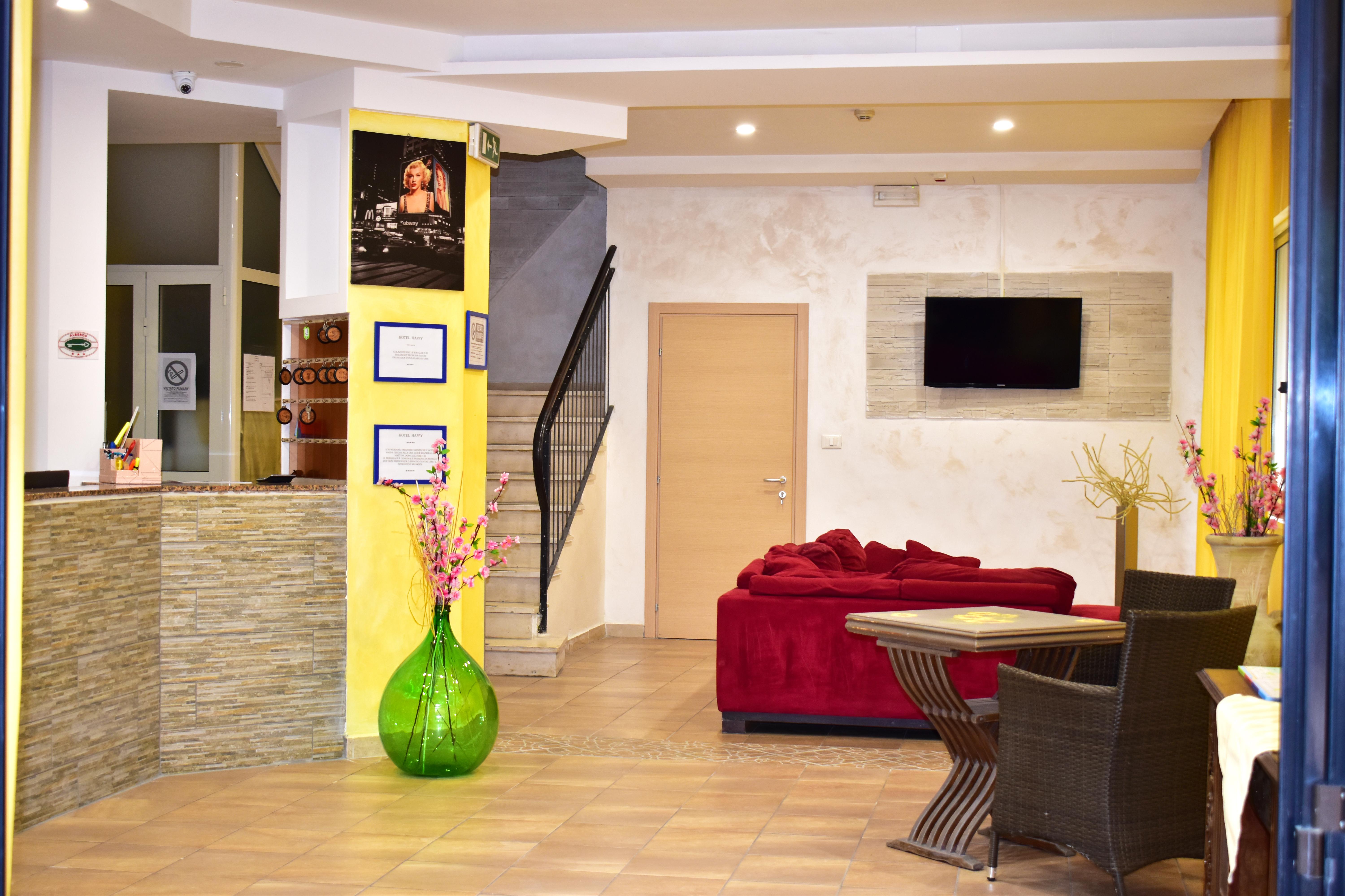 Hotel New Happy Римини Экстерьер фото